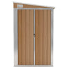 Wall-mounted Garden Shed Patio Terrace Backyard Lawn Tool Furniture L2S7