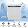 Twin Tub Washing Machine Compact Laundry Washer 4.5KG Washer+1.5KG Dryer