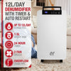 NETTA 12L Portable Digital Dehumidifier With Timer Drain Mould Control 2-Speed