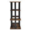 Outdoor Indoor Metal Wooden Plant Stand Planter Flower Rack Garden Display Shelf