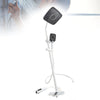 High Pressure Rainfall Shower Head Set with Push Button Multiple Spray Modes UK