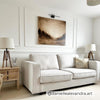 Dusk Soho Natural Linen Look Fabric 3 Seater Sofa RRP £999