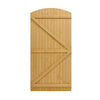 Wooden Garden Gate Pedestrian Privacy Fence Gate Porch Decorative Fence Panel