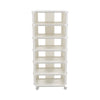 4-7 Tier Shoe Rack Stand Organiser Tall Folding Compact Tower Shelf Space Saving