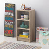 Narrow Small Bookcase Storage Shelf Unit Wood Bookshelf Display 6 Colours
