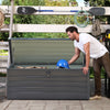 Extra Large Storage Cabinet 600 L Garden Chest Box Tool Shed Patio Container