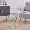 X Shaped End Side Couch Small Coffee Table Snack TV Style Living Room Furniture