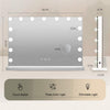 15 LED Hollywood Vanity Makeup Mirror Table Wall Light Mirror 58x45 USB Charging