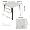 Heavy Duty Marble Slate Kitchen Dining Table Indoor Outdoor CounterPub Bar Table