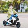 6V Electric Toddler Ride-On Motorcycle 3-Wheel Kids Ride-On Scooter w/ Lights