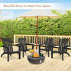Outdoor Wooden Armchair Backyard Lounge Adirondack Chair Patio Chair
