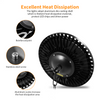 5X 200W UFO High Bay Light Industrial Factory Warehouse Workshop Garage Lights