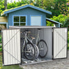 Panana Garden Storage Shed Bike Metal Pent Tool Shed House Can Put Bicycles