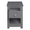 Small Side Table Slim Narrow Wooden Night Stand Bedside Drawer Storage Cabinet
