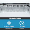 Counter Top Ice Maker Machine 20KG/24H Electric Ice Cube Makers with Scoop