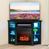 Fireplace TV Stand for TVs up to 50 Inches Electric Fireplace Insert LED Lights