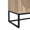 3 Tier Wooden Storage Cabinet Side Furniture Cupboard Bedroom Hallway Shelf Rack
