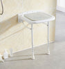 Wall Mounted folding down Shower Chair White Without arms for Elderly