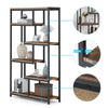 Tribesign 5-tier Open Etagere Bookcase w/ Multi-function Storage for Home&Office