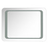 Modern Makeup Mirrors LED Lighting Rectangle Bathroom Mirror Anti-Fog Wall Mount
