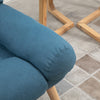 Occasional Recliner with Ottoman, 3-Position Adjustable Reclining Lounger Chair