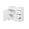Under Sink Cabinet Bathroom Basin Unit Cupboard Storage Furniture & Shelf White