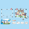 Football Target Soccer Shooting Practice Goal Net 88cm Portable Kids Children UK