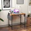 Computer Desk Laptop PC Study Table Home Office Desk with Storage Bag 80cm
