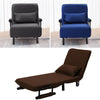 Convertible Sofa Bed Folding Arm Chair Sleeper Recliner Living Room Lounge Couch