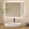 LED Illuminated Bathroom Mirror Backlight with Touc Switch Demister 60x80 50x70
