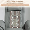 3D Kneading Massage Recliner Electric Reclining Chair with Footrest Remote Grey