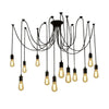 Industrial Spider Light Fittings Ceiling Multi Bubble Pendant Lamp Chandelie