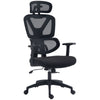 Mesh Office Chair Swivel Desk Chair with Adjustable Height Lumbar Support Black