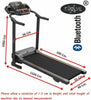 TREADMILL RUNNING ADJUSTABLE INCLINE ELECTRIC BLUETOOTH FOLDING MACHINE - EVOLVE