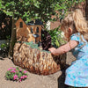 Solar Water Mill LED Light Up Outdoor Garden Water Fountain Feature | Bird Bath