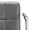 2 Pieces Upholstered Swivel Stool Adjustable Height Chair Office Desk Bar Stool