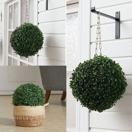 Artificial Plant Topiary Ball Outdoor Boxwood Decorative Ball For Garden Wedding