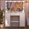 Large Dressing Table with LED Mirror Modern Makeup Desk Vanity Table 7 Drawers