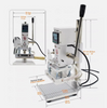 Embossing Machine,Hot Foil Stamping Machine Leather Stamp Emboss Press Tool 220V