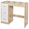 3 Drawer Wooden Bedroom Dressing Computer Work Table Desk Jewellery Office Unit