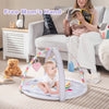 Baby Gyms & Playmats Tummy Time Mat with 5 Detachable Hanging Toys