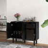 Living Room Sideboard Storage Cabinet with 2 Doors 2 Drawers TV Stand Cabinet