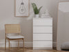 MODERN CHEST OF 4 DRAWERS - MATT FINISH FAST DELIVERY UK MADE
