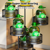 6 Tier Kitchen Rotating Vegetable Mobile Shelf Rack Storage Trolley Cart Utility