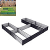 Galvanized Outdoor Garden Raised Baskets Vegetable/Herb/Flower Grow Bed Planter