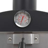Charcoal Fired Outdoor Pizza Oven with Fireclay Stone Garden Cooker