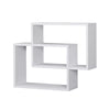 Display Space Saving Multi Compartment Floating Wall Shelves Display Shelf