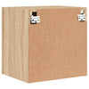 TV Wall Cabinets 2 pcs Sonoma Oak 40.5x30x40 cm Engineered Wood