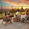 Indoor Outdoor Hanging Lighting Decoration String Light / Festoon Pole