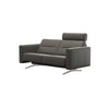 Stressless Stella 2 Seater Sofa with Headrests in Paloma Metal Grey RRP £4070